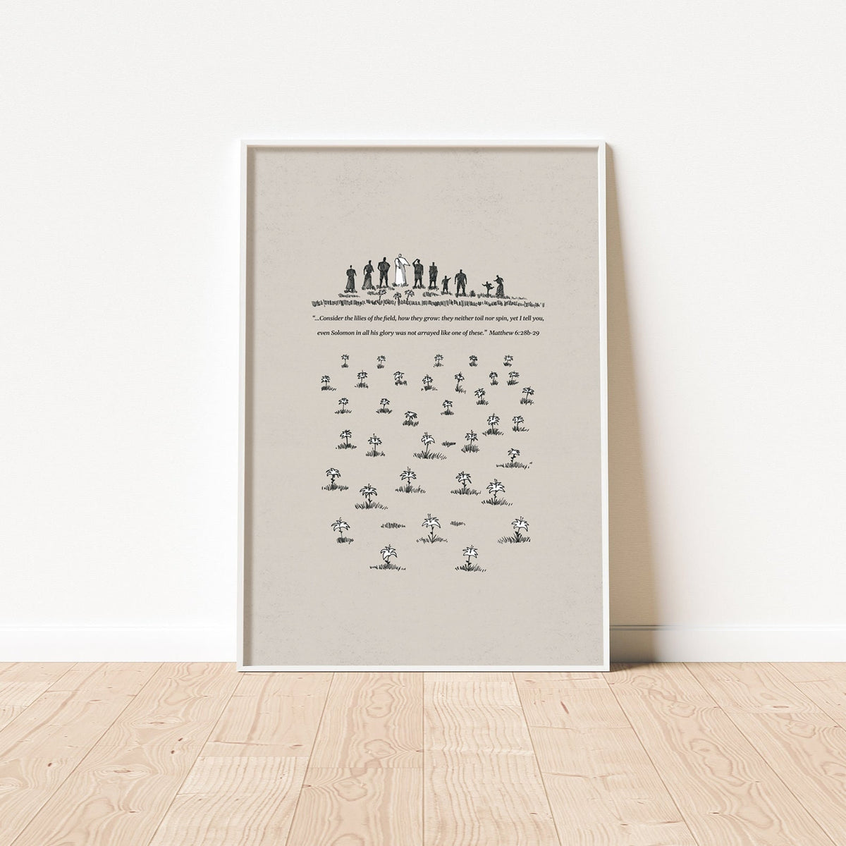 Considerai os lírios do campo…