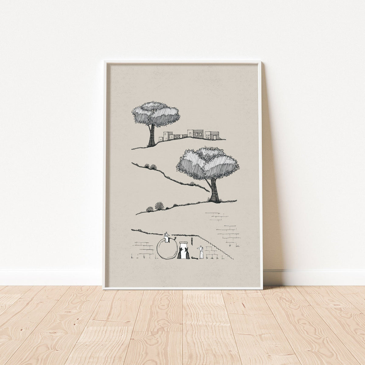 Ele não está aqui. Ele ressuscitou!