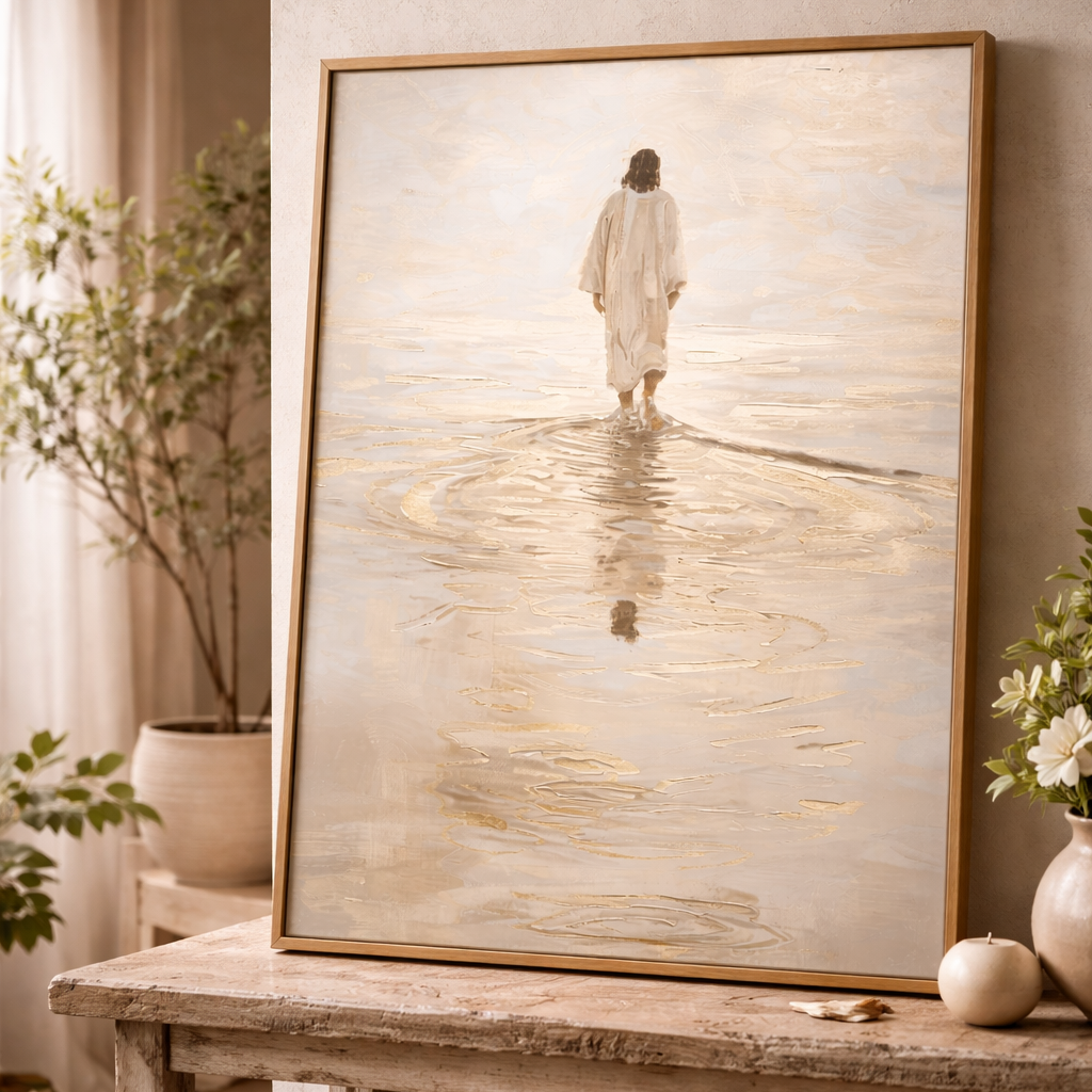 Cristo anda sobre as Águas