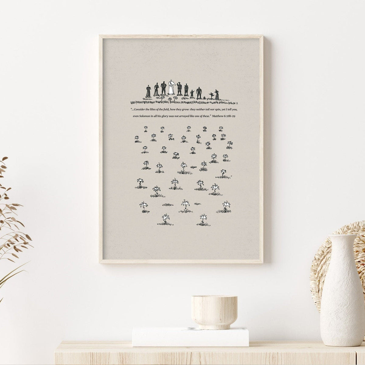 Considerai os lírios do campo…