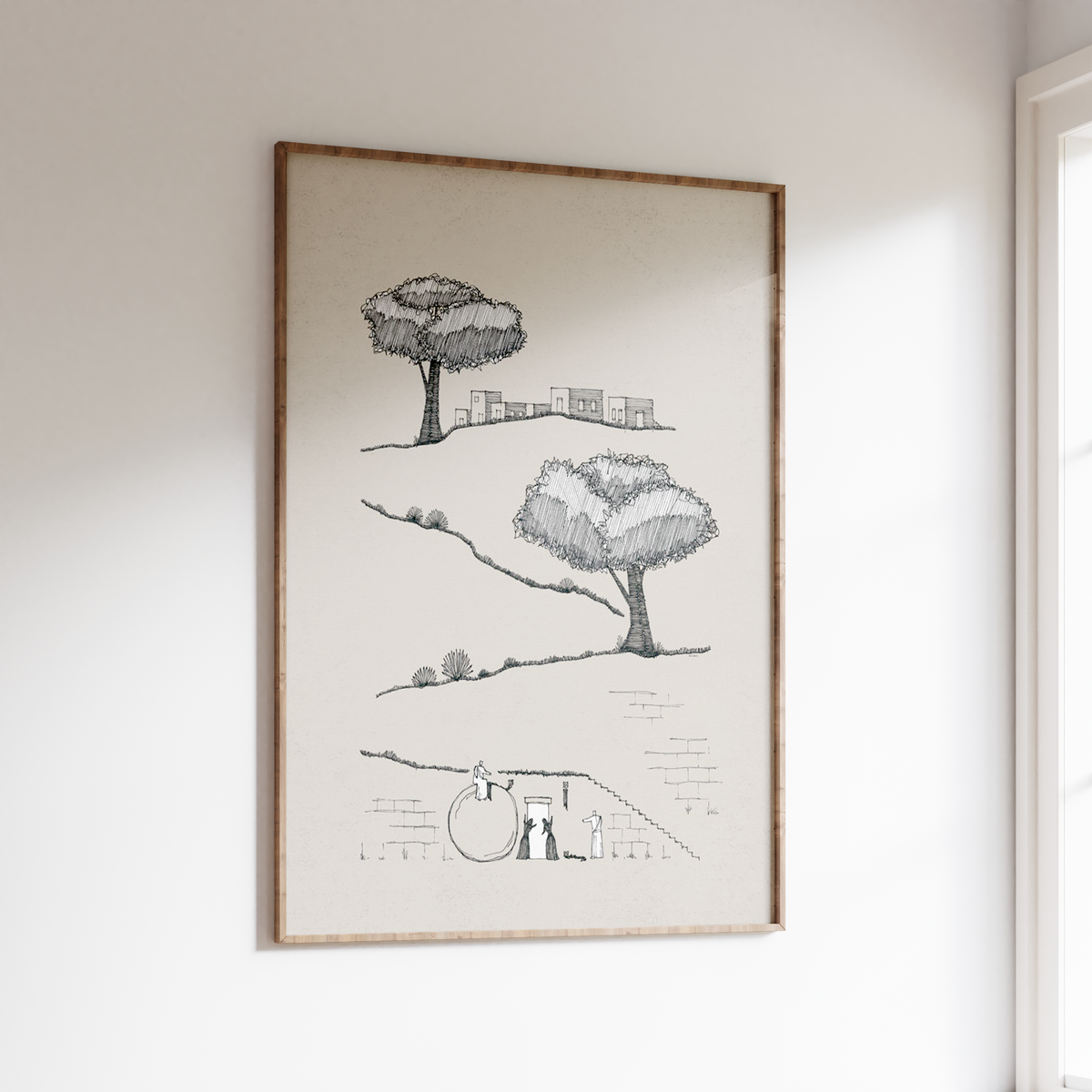 Ele não está aqui. Ele ressuscitou!